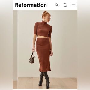 Reformation Leyla two piece + Carmel top
